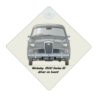 Wolseley 1500 Series III 1961-65 Car Window Hanging Sign